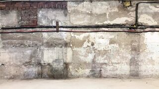 Beautiful Masturbation in an Abandoned Building.