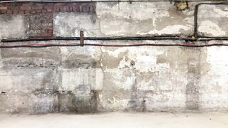 Beautiful Masturbation in an Abandoned Building.