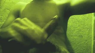 A man playing with his sexy dick and a stripper - 2 image