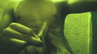 A man playing with his sexy dick and a stripper - 3 image