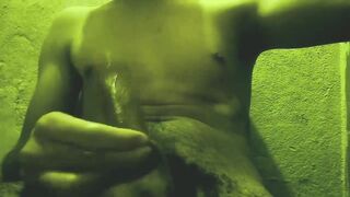 A man playing with his sexy dick and a stripper - 5 image