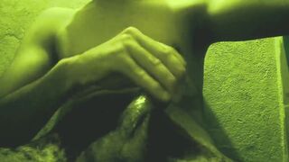 A man playing with his sexy dick and a stripper - 6 image