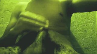 A man playing with his sexy dick and a stripper - 7 image