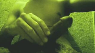 A man playing with his sexy dick and a stripper - 8 image