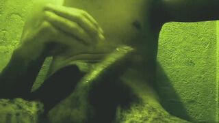 A man playing with his sexy dick and a stripper - 9 image