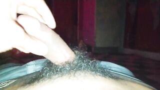 Late night playing with my sweet black dick - 8 image
