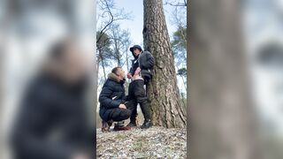 Young twink suck my cock in a public park - 9 image