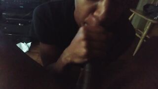 He love Hawaiianthemost pretty ass sucking his big black dick. - 7 image