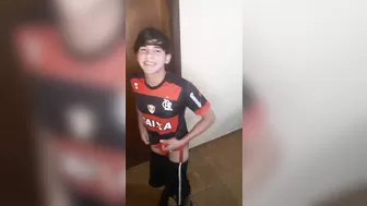 cat flamengo fan, doing porn