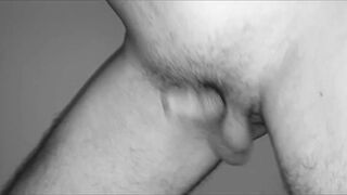 Swinging my dick and balls (1970 and black&white effects) - 8 image