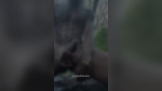 DRINKING PISS & CUM IN THE FOREST (JFF:blackkjuicyy) - 9 image