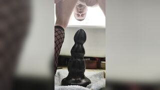 Deep penetration of 11 cm layer in my ass with a popper))) - 8 image