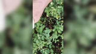 Outdoor Masturbation on a bike ride