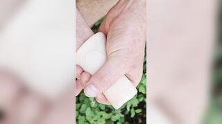 Outdoor Masturbation on a bike ride