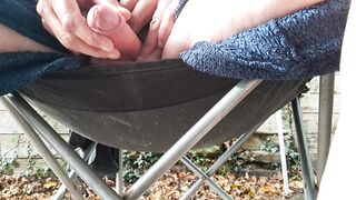 A nice garden play and squirt Part 1