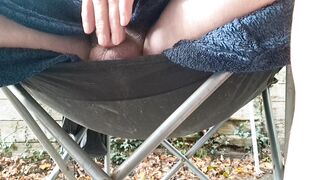 A nice garden play and squirt Part 1