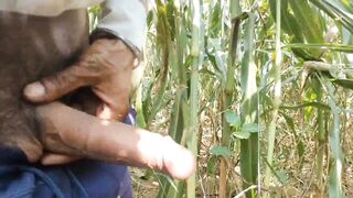 Village Twink Jerking Big Cock Outdoors