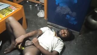 Indian gay boy fuking her big ass in cucumber  - 4 image