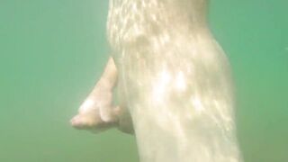 I cum just for the pleasure of feeling free, naked on a public beach