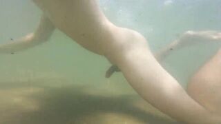 I cum just for the pleasure of feeling free, naked on a public beach