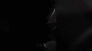 almost caught cumming on parking. 3 orgasms