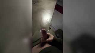 almost caught cumming on parking. 3 orgasms