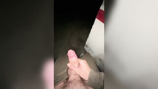 almost caught cumming on parking. 3 orgasms