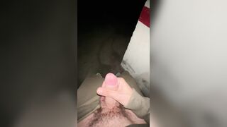 almost caught cumming on parking. 3 orgasms