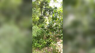 Outside forest masturbating by desi boy manoj - 2 image