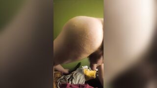 I'm riding big cucumber 