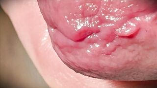 White cock is stroked to climax - 2 image