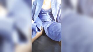 DebbieSmall in Satin 1