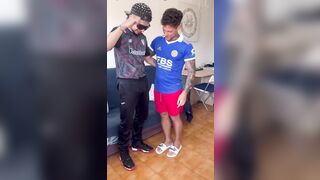 He Came to Watch a Soccer Game and I Scored a Goal with My Cock