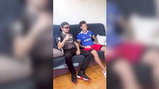 He Came to Watch a Soccer Game and I Scored a Goal with My Cock