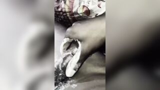 Sister-in-law remembered me to drain the water from the land, it was a lot of fun, Sklovepriya - 1 image