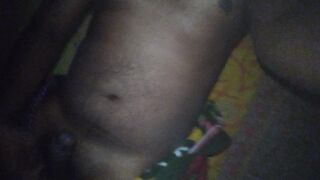 Aunty with me hairy pussy licking and sucking with masturbation sperm drop