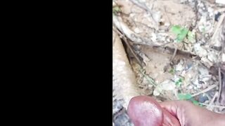 Sril ankan big dick Boy Nude beach Jerking Off Cum shot - 3 image