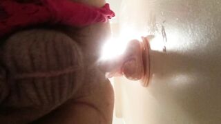 Ms Ben Dover fucking big dildo