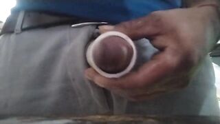 Bathroom penis with water drained sex video