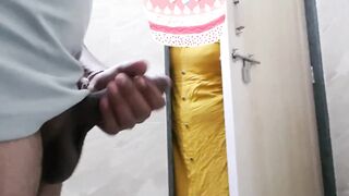 Desi maid flashing and handjob - 8 image