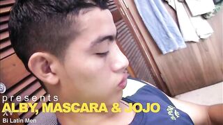 Young Latin Gay Threesome - 3 image