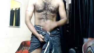 Tamil man Dinesh masturbation in room 1 - 9 image