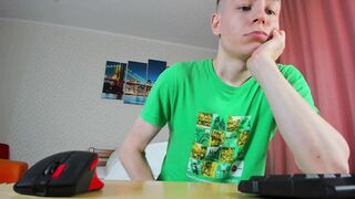 Excited Twink Evgeny Cum 3 Times This Day! - 4 image