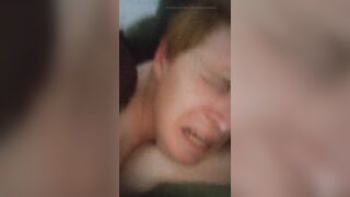 Redhead Slutty bottom takes BBC POV