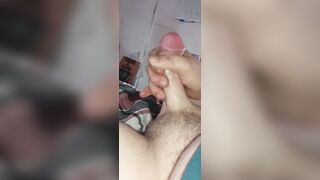 Stroking Cock Till Cums