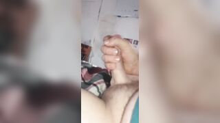 Stroking Cock Till Cums