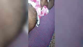 Ass wife in my office room with condom sperm drop