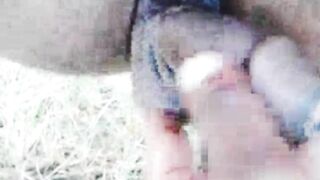 Fat boy showing dick 