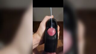 big fat fucking hard cock cum explosion - 1 image