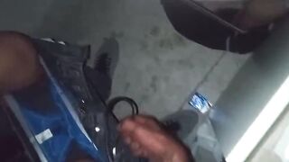 Slut, gay Paris without a hood